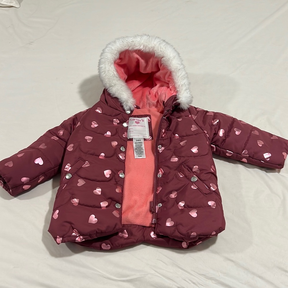 Carters winter coat 24mo